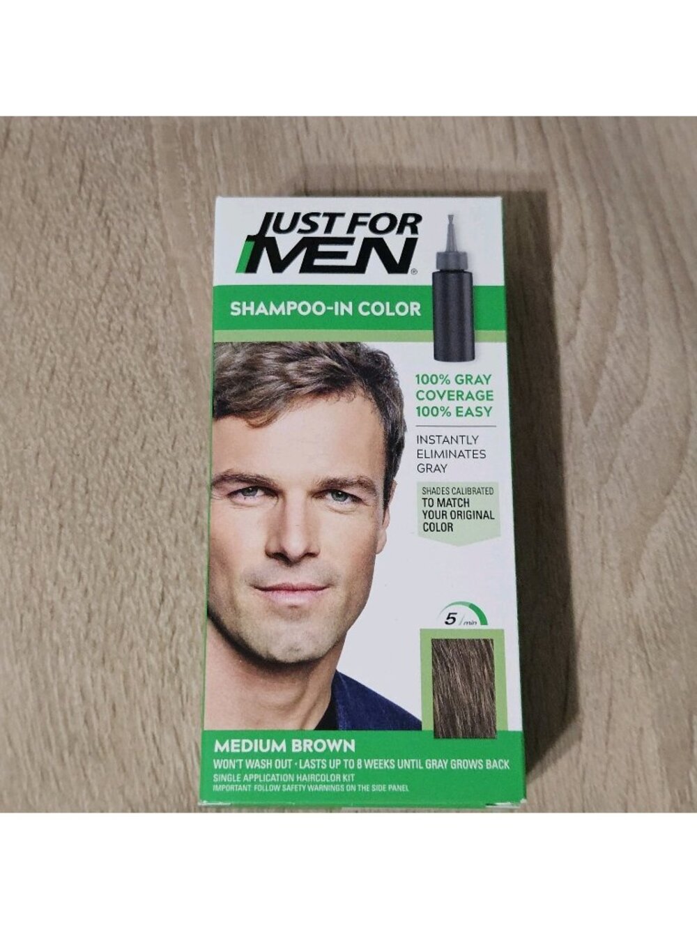 Just for Men  Shampoo in Color, Gray Coverage Medium Brown H- 35